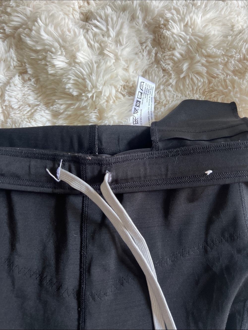 Women's CW-X Black Performance Compression Tights, Size M - Picture 7 of 8